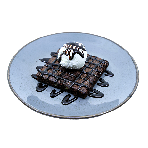 Brownie With Ice Cream