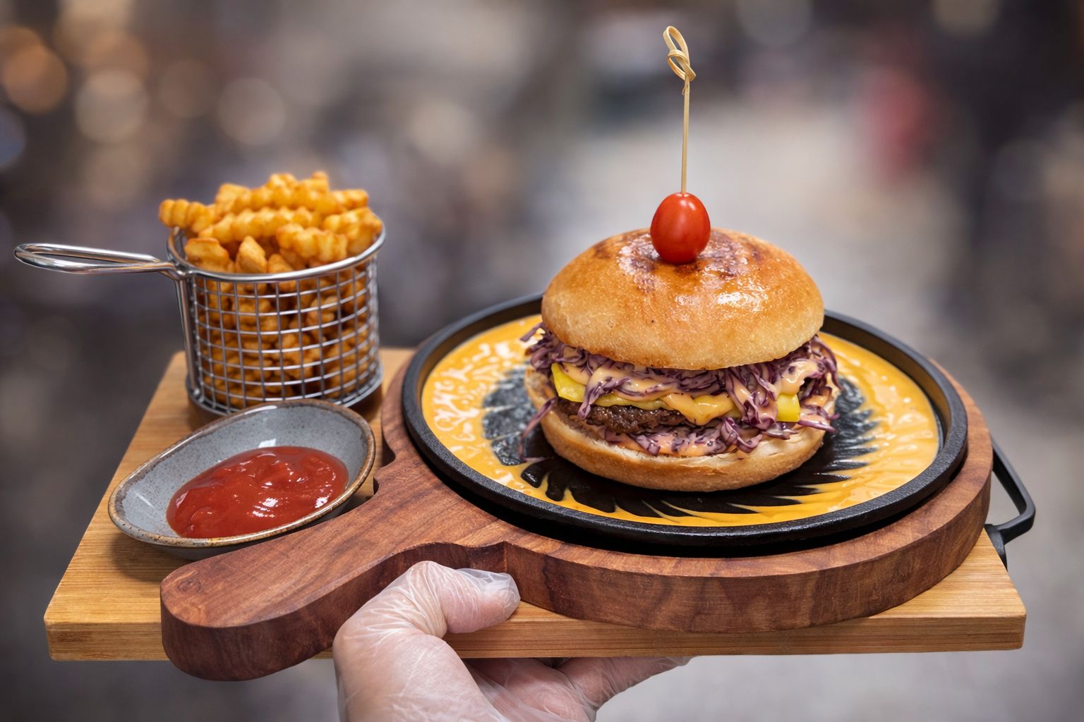 Hot Velvet Burger