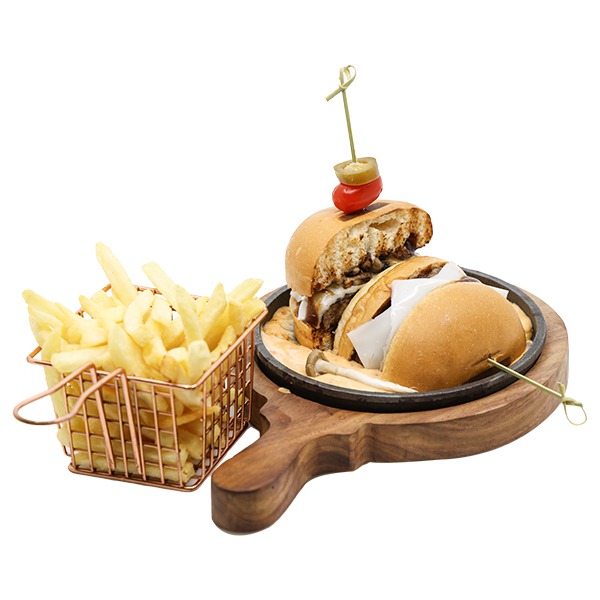 MUSHROOM MELT ROYAL BURGER
