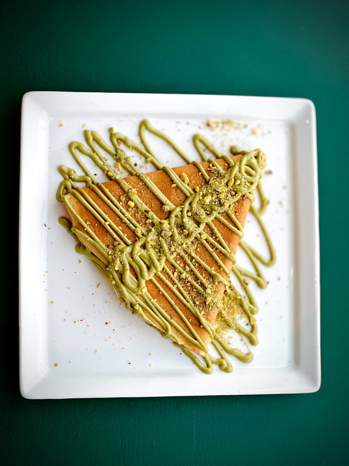 Pistachio Crepe