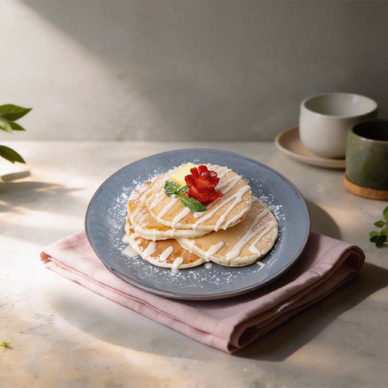 Strawberry Vanilla Pancake