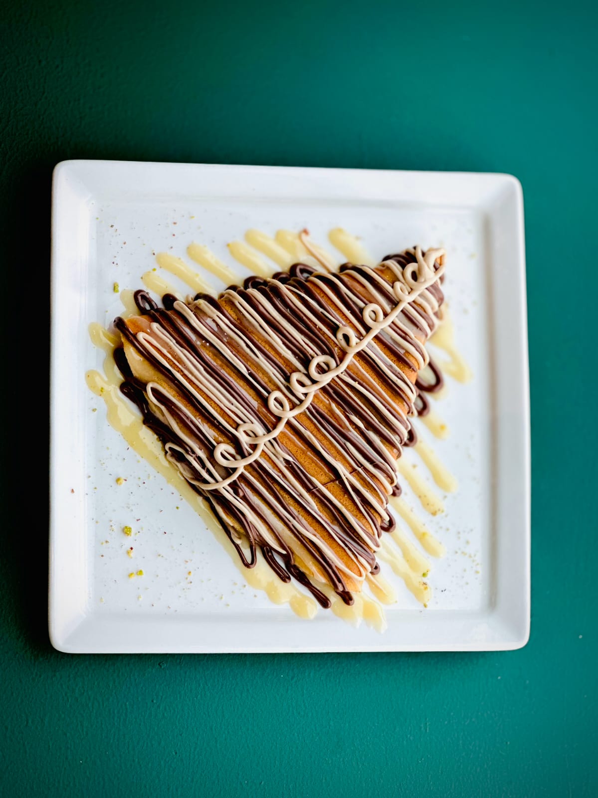 Triple Chocolate Crepe